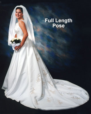 Full Length Bridal Pose